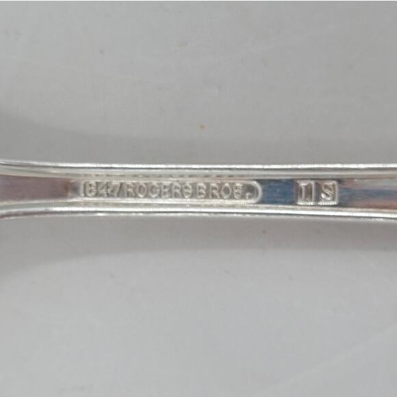 Rogers Brothers Silver Plate Eternally Yours Coquette 4 Teaspoons 2 - Picture 5 of 10